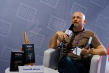 Robert na Targach Książki